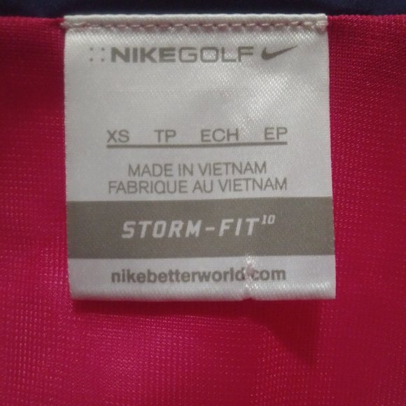 NIKE Storm-Fit Golf Jacket in Hot Pink XS - Picture 10 of 10